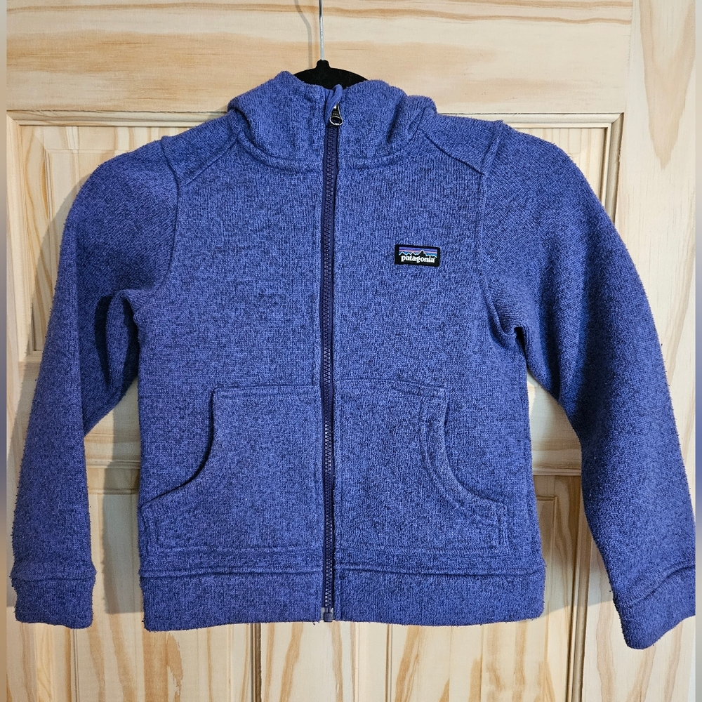 GIRLS PATAGONIA BETTER SWEATER HOODED ZIP UP